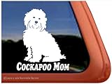 Cockapoo Mom Dog Vinyl Window Auto Decal Sticker