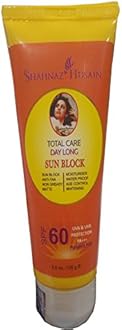 Shahnaz Husain Nano Sun Block Sun Protective Cream Spf 60, 100G