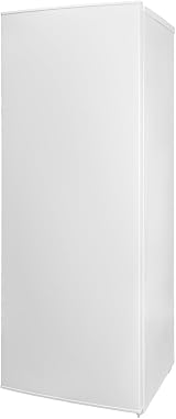 SIA SFZ144WH 160L Tall White Freestanding Upright Freezer E Rated 6 Drawers view 2