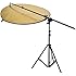 Neewer Photo Studio Bracket Grip Holder 24"-47"/60-120cm Swivel Head Reflector Arm Support + 6Ft/75" Photography Light Stand