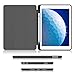 Soke for iPad Air 3 Case 2019 with Pencil Holder, Premium Smart Case, Strong Protection, Auto Sleep/Wake, Ultra Slim Soft TPU Back Cover for iPad Air 3rd Gen 2019/iPad Pro 10.5 2017(Black)