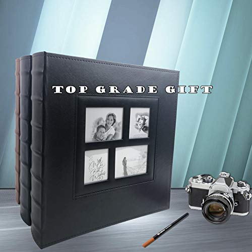 Self Adhesive Photo Album Scrapbook Album 60 Double Sided Pages Leather Hardcover 13.3