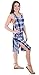 MESMER Backless Beach Dress Summer Party Midi Sundress Coverup, Navy L/XL