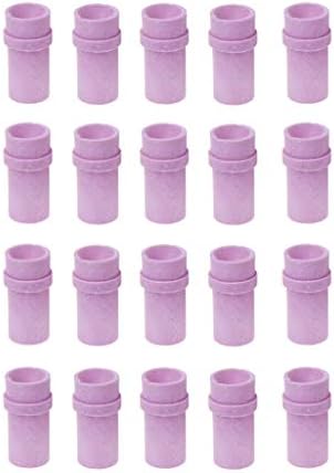 Goodqueen 20 Pcs Replacement Air Sandblasting Ceramic Nozzles Tip 4.5mm For Sand Explosion