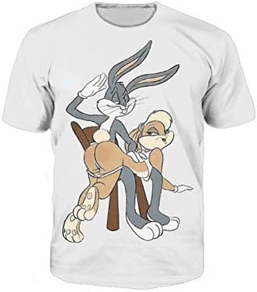 Funny 3D T-Shirt Lola Bugs Bunny Looney Tunes Cartoon Men Women Fashion Shirts Unisex S - 5XL