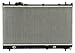 Prime Choice Auto Parts RK901 Aluminum Radiator