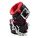 Bondage Handcuffs and Ankle Cuff Restraints for Sex Ball Gag Whip/Flogger Collar Leather Woman Adult Toy Sexy Kink Set