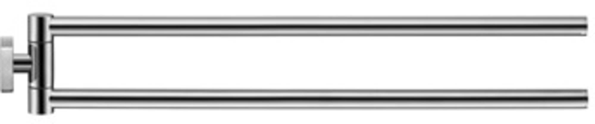 Duravit Towel Holder, Chrome, 45 cm — image 1