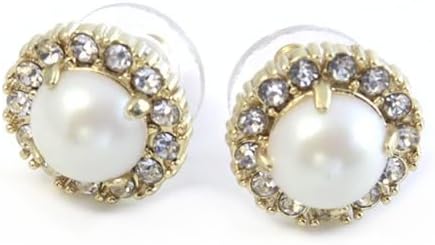 ケイトスペード Kate Spade Secret Garden Studs パール クリスタル ピアス Wbru8794 110 並行輸入品 ピアスキャッチ 通販 Amazon