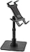ARKON Mounts Slim-Grip Tablet Holder Stand for Desks, Tabletops | Universal Fit | Strong Weighted Base | Solid Adjustable Arm | Compatible with iPad, Samsung, Google, Kindle, and more | TABSTAND4