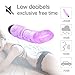 Vibrator Dildo Jelly Multi Speed Unisex Adult Sex Toy for Men Women Sexual Stimulation Pleasure Performance(Purple)