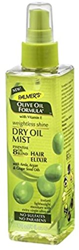 Palmer’s Olive Oil Formula Weightless Shine Dry Oil Mist, 6 oz (Pack of 2)