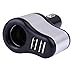 Smart Car Charger, Dual USB Ports 3.1A + 1 Socket Cigarette Lighter Splitter Car Power Adapter 80W for iPhone iPad Android Samsung GPS/DVR/DVD