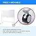 BESTBOARD Whiteboard with Rolling Stand, 24x36 Mobile Dry Erase Board with Wheels