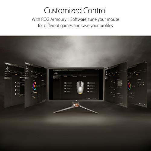 ASUS Optical RGB Gaming Mouse P304 TUF M5 Ambidextrous, Ergonomic