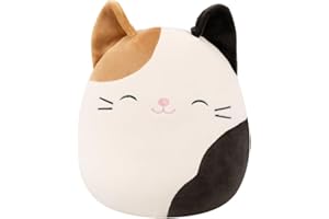 Squishmallows Original 8in Cam The Calico Cat – Official Jazwares Plush (Little)