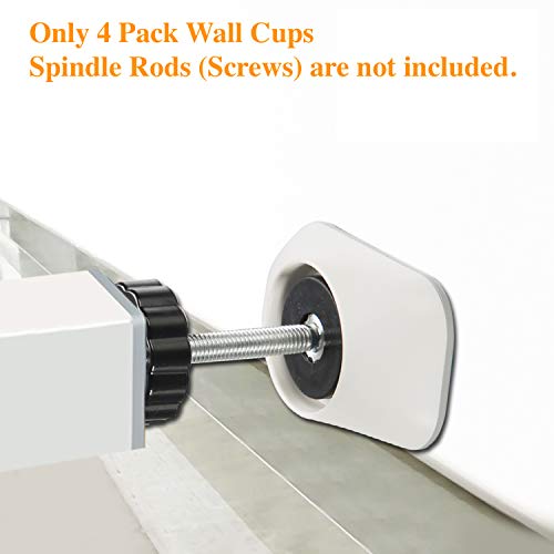 image for Vmaisi Baby Gate Wall Cup Protector Make Pressure Mounted Safety Gates