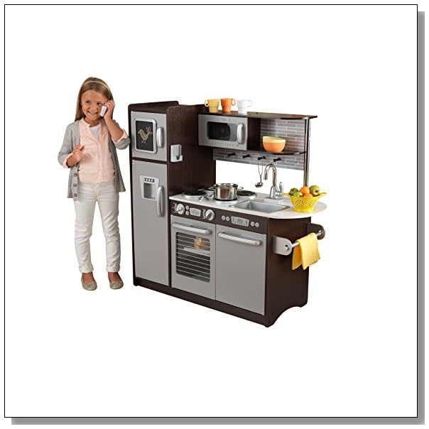 The Most Realistic Play Kitchen for Kids BLUE CRYSTAL SKY