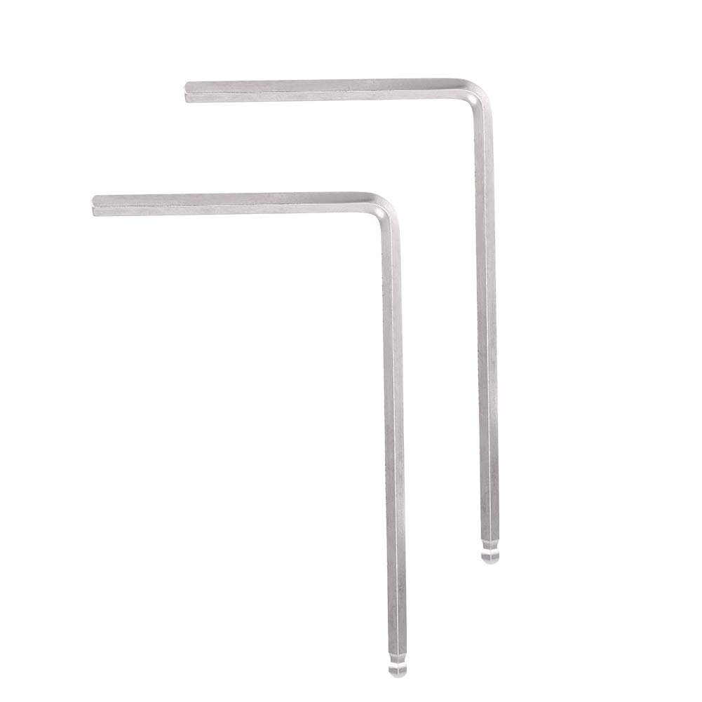 Guitar Hex Wrench Set, 2 Pcs Steel Guitar Neck Bridge Screw Truss Rod, Guitar Ball End Allen Wrench Set Repair Tool for