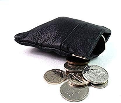 Leather Emporium Men's Leather Coin Pouch Purse Wallet