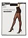 Berkshire Women's Plus Size Bold Diamond Control Top Tights, Black, 3X-4X