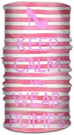 Pumps Keep Calm Outdoor Headwear Headband Magic Scarf Headscarf Bandana Mask Liner Head