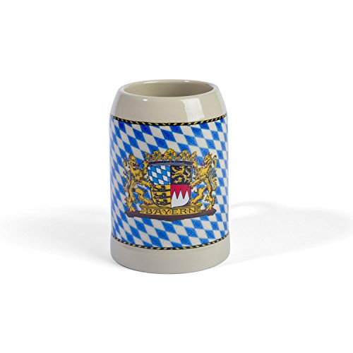 Stein-Bierkrug-mit-Bayern-Rauten