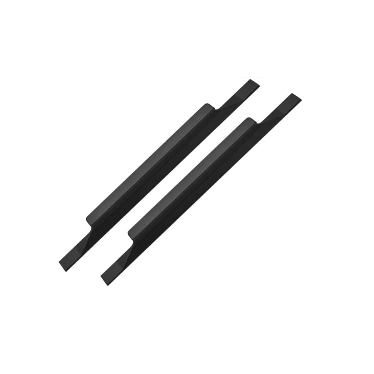 Qrity 2X European Aluminum Alloy Handles Kitchen Cabinet Pulls Wardrobe Hardware Drawer Pull Overall Length 132mm, Hole Distance 64mm