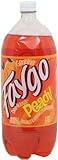 Faygo peach flavor soda pop, 2-liter plastic bottle