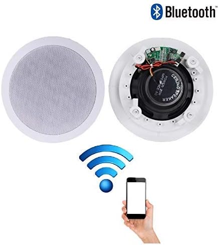 Nitaar Ceiling Speakers 60W Wireless Bluetooth Audio Streaming Home Audio Living Room