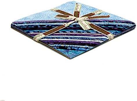 Island Batik Blue Moon 10inx10in Stack Multi