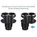MOTOBA 2 in 1 Multifunction Cup Holder Water Bottle Holder for Car Elastic Opening