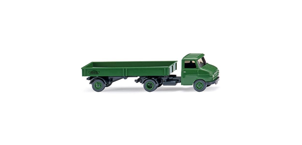 Wiking 035602 H0 Opel Flatbed Seat Trailer Spelled