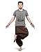 Mens Boho Hippe Baggy Cotton Handmade Wide Leg Harem Pants - Drop Pockets Style
