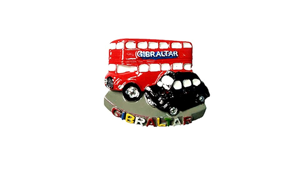 Gibraltar - Imán para nevera en 3D, regalo para decoración ...