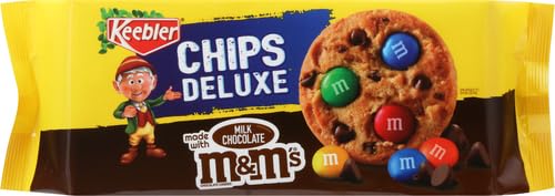 KEEBLER CHIPS DELUXE COOKIES RAINBOW WITH M&MS 9.75 OZ