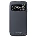 Samsung Galaxy S4 S-View Flip Cover Folio Case (Black)