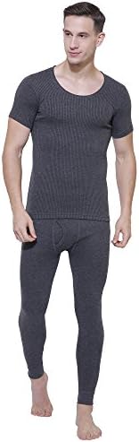 Bodycare Anti-Bacterial Melange Solid Men Thermal Top