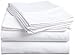 Rajlinen Luxury 650-thread-count Sateen Full-XL Bed Sheet Set, White Solid (1 Flat Sheet, 1 Fitted Sheet & 2 Pillow Case)