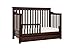 DaVinci Piedmont 4-in-1 Convertible Crib with Toddler Bed Conversion Kit in Espresso, Greenguard Gold Certified