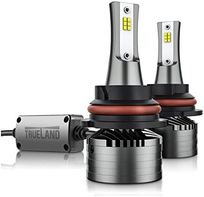 9007/HB5 LED Headlight Bulb Conversion Kit 10000LM Super Bright 6000K HB5 LED Headlamp Bulb 9007 Hi/Lo Beam Upgraded Anti-Flickering Canbus Decoder Top CSP IP67 Silent Fans 3 Years Warranty