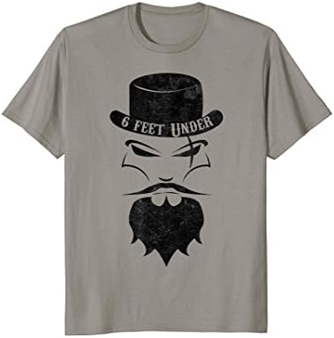 Mens 6 Feet Under / Undertaker Distressed T-Shirt