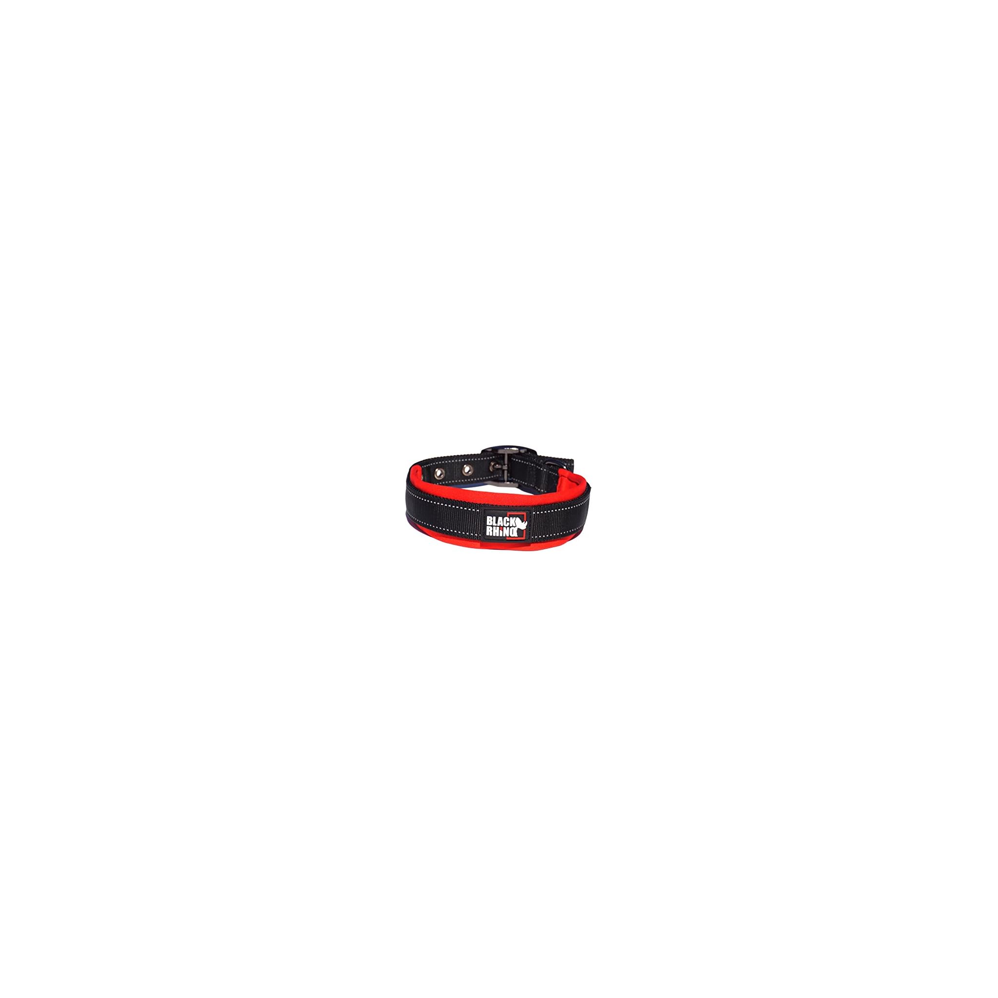 Black Rhino The Comfort Collar Ultra Soft Neoprene Padded Dog Collar