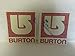 LARGE BURTON SNOWBOARDS ASSORTED STICKER PACK