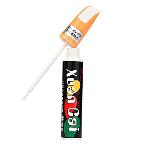 Voberry Colors Auto Car Coat Paint Pen Touch Up Scratch Clear Repair Remover Remove Tool (White) - Thumbnail 2