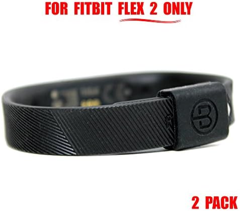 Bandcuffs Brand Security Loop for Fitbit Flex 2 (2nd Generation) Choose Color/Quantity