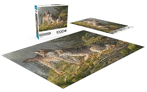 Buffalo Games - Jim Hautman - Alpha Pair - 1000 Piece Jigsaw Puzzle for Adults Challenging Puzzle Perfect for Game Nights - Finished Puzzle Size is 26.75 x 19.75