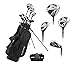 Aspire XD1 Men’s 14-Piece Golf Set – 460cc Titanium Driver, Wood, Hybrid, 6-PW Irons, Putter, Stand Bag, 3 Headcovers and Cover