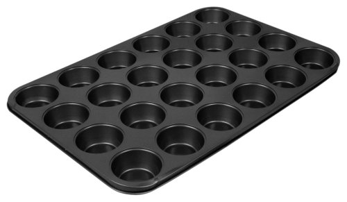 Thunder Group SLKMP024 24 Cup Muffin Pan, Non Stick, 0.4 mm