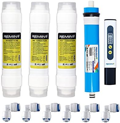 Remino RO membrane, Pre & Post Carbon and Sediment Filter for All type ...